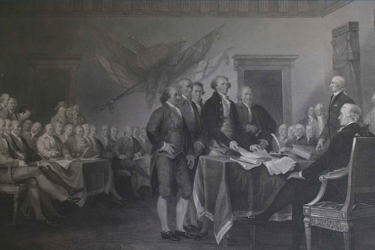Signing of the Declaration 